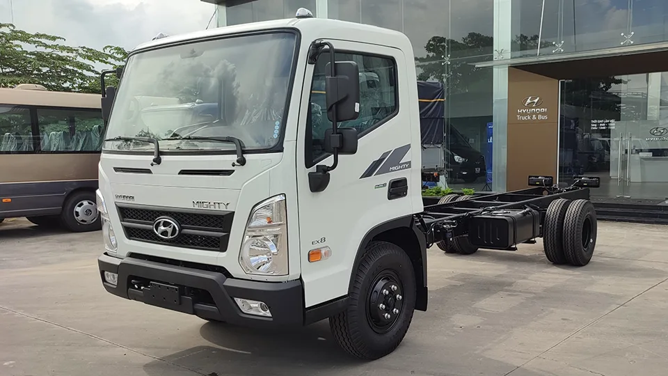 mighty ex8 chassi 2405 Hyundai Mighty EX11XL- Seri 7 Tấn - 6.3 Mét